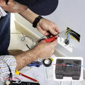 TOPTOOLCX Dây hàn, Dây điện đa chức năng Hàn dây điện, Giá đỡ điện cực hàn Bảng hàn bo mạch chủ di động
