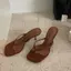 TT Nubuck Da Flip-Flops Giày Nữ Mùa Hè Flip-Flops Giày Sandal Thời Trang Dép