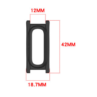 12MM Đường Kính Trong Đồng Hồ Lug Adapter Khung Cho Google Fitbit Air Ốp Lưng Phụ Kiện