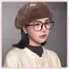 JRP Retro Mũ Nồi Thu Đông Nữ Anh Hepburn Nghệ Sĩ sành điệu Mũ Thi Len Ấm Bí Ngô Beanies Mũ JRP