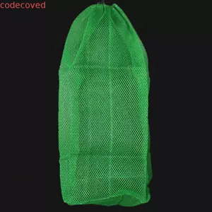 COSCOVED Túi Lưới Dụng Cụ Câu Cá Di Động Lưới Câu Cá Dày Xanh Lưới Nhỏ Túi Lưới Nylon