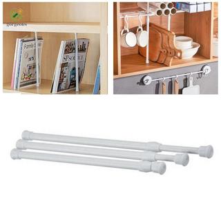 [FUXIN]Curtain Rail Pole Metal No Punching Telescopic Rod 30-50cm/40-70cm/60-110cm