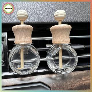 Kẹp nước hoa ô tô SAFENH Chai thủy tinh hương liệu, Chai thông hơi khuếch tán VN