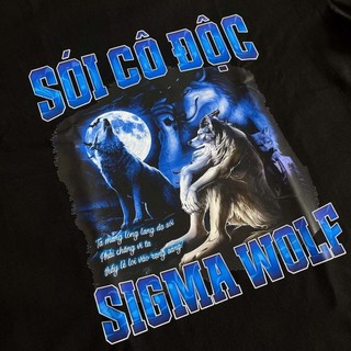 (Vận chuyển 24 giờ) Áo Thun Local Brand Sói Cô Độc Dành cho kẻ cô đơn lạc loài - Áo Oversize Cotton 100% Nam Nữ