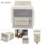Belleshopp Bộ đếm điện tử Màn hình LCD kỹ thuật số 8 chân Rơle thời gian trễ 0-999900 (12VAC/DC)