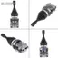 Belleshopp HKA1-41Z02 AC 380V 5A 2NO Công tắc điều khiển tạm thời chéo 30mm 2 vị trí Danh bạ thường mở
