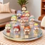 10 Chiếc Cô Gái Dễ Thương Nhựa Mini Các Bức Tượng Nhỏ DIY Thủ Công Phụ Kiện Hoạt Hình Nhựa Búp Bê Để Bàn Trang Trí Mini Đồ Trang Trí