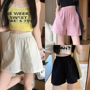 COMBO 3 QUẦN SHORT Quần sooc vải gió nhăn mềm mát , Quần đùi nữ lưng chun có túi Pants
