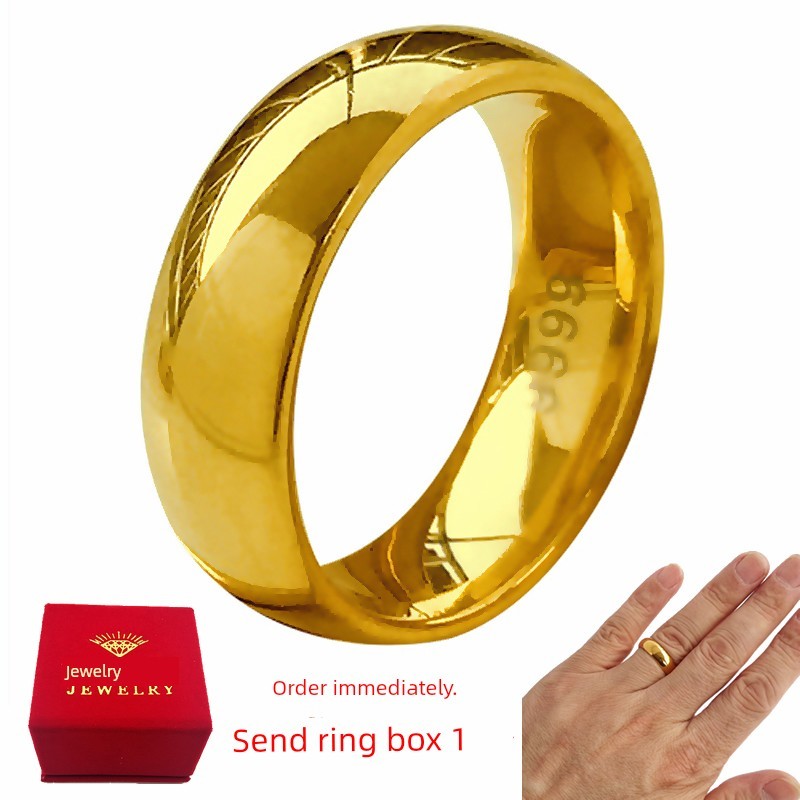 Gold-Plated Couple Rings by globe_radiant_store1.vn