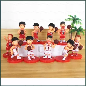 YT4 5 Chiếc SLAM DUNK Shohoku Cầu Thủ Bóng Rổ Anime Hình Búp Bê Hanamichi Sakuragi Rukawa Kaede Đồ Chơi Mô Hình Cho Trẻ Em-in A