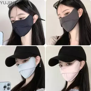 Kem chống nắng YUJUNI, lụa băng chống tia cực tím thoáng khí, quà tặng che mặt Nylon thời trang