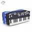 HFTOY Ghi chú âm nhạc Bàn phím đàn Piano Hộp đựng bút chì Túi đựng bút Công suất lớn Văn phòng phẩm văn phòng ~