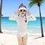 Đồ bơi nữ mùa hè Bộ đồ bơi một mảnh dài tay phong cách mới