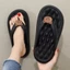 Bước lên Shit Flip-Flops Nữ Mùa Hè Mặc Ngoài 2026 Gấu Dễ Thương Đế Mềm Chống Trơn Trượt Bãi Biển Flip-Flops Cát