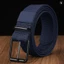 Thắt lưng nam Nylon thông thường - Thiết kế nhiều lỗ màu trơn cho quần jean