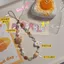 Thiết Kế Cam Juice Bear Dây Xích Điện Thoại Di Động Thành Phẩm Dễ Thương Ngày Bé Gái Hàn Quốc ccd Chống Mất Dây Dây Dây Treo 6.22
