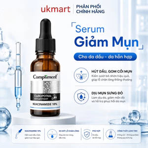 Serum Compliment 10% Niacinamide kiềm dầu, ngừa mụn, mờ thâm 27ml