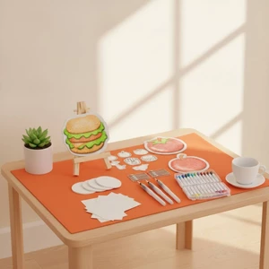 Bộ vẽ họa tiết Bộ thủ công hoàn chỉnh với Bộ nghệ thuật Easel Hỗn hợp phương tiện thực hành cho trẻ em, phòng chơi, lớp học