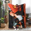 EVAN 《 RIDE OR DIE 》 Chăn Flannel, Chăn ném một mặt mềm mại dành cho người hâm mộ