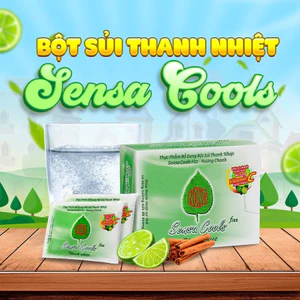 Bột sủi thanh nhiệt Sensa Cools Fizz (6 gói)
