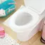 50 Chiếc An Toàn Du Lịch Dùng Một Lần PE Nhựa Bồn Cầu Bọc Thảm Đệm Thảm