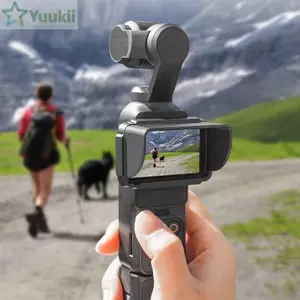 Tấm che nắng màn hình YUUKII, Tấm che nắng màn hình nhanh chặn ánh sáng, Vỏ chống chói nhẹ di động cho phụ kiện máy ảnh Gimbal DJI Osmo Pocket 4 / 4P / 3