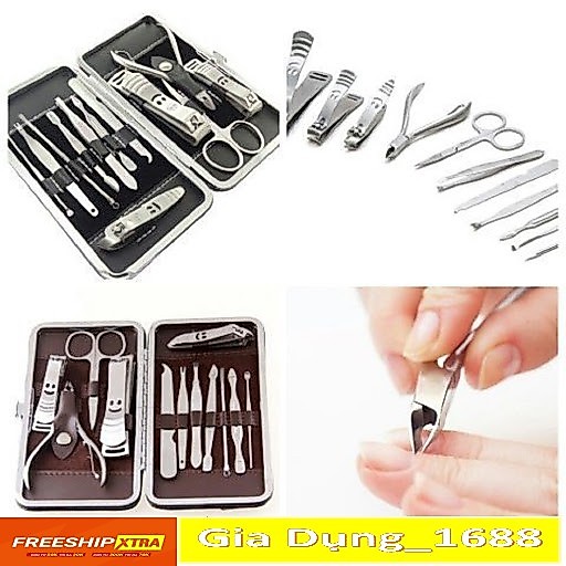 Bộ cắt móng tay💚CAM KẾT CHUẨN💚Bấm móng tay 10 món-Dụng cụ làm móng đa năng(tuển   )