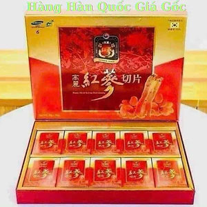 Hồng Sâm Thái Lát Tẩm Mật OngSambok Hàn Quốc Hộp 10 Gói x 20gr, Tăng Cường Đề Kháng Và Phòng Chống Bệnh Tật