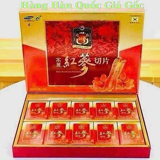 Hồng Sâm Thái Lát Tẩm Mật OngSambok Hàn Quốc Hộp 10 Gói x 20gr, Tăng Cường Đề Kháng Và Phòng Chống Bệnh Tật