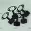 CAST 5 / 10 Chiếc Cổng Sạc Xe PVC Bụi Cắm Ổ Cắm Đơn Vỏ Cổng Sạc Chống Thấm Nước