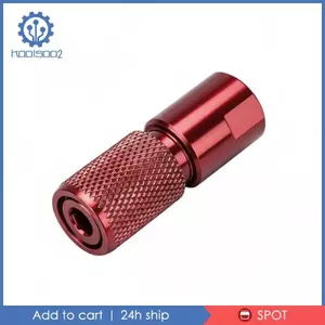Bộ chuyển đổi máy khoan tháo nhanh Bộ chuyển đổi máy khoan tự khóa có tay cầm 1 / 4 Inch Chuôi lục giác Bit Giá đỡ thép Dụng cụ điện Phần kim loại