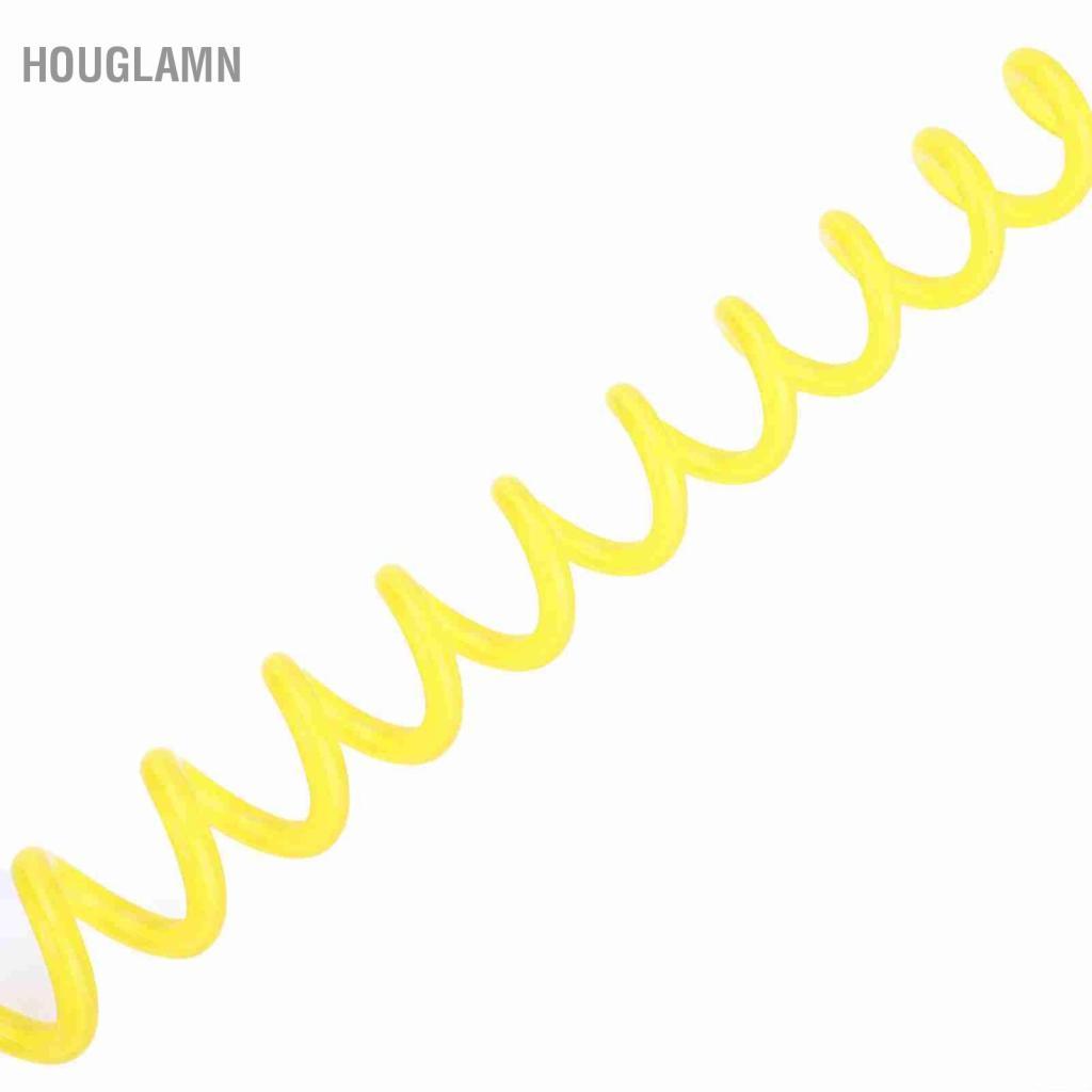 houglamn Qioni Cuộn dây SUP Leash Surfboard 5 mm Chân lò xo Dây lướt sóng cho & Ván chèo đứng bơm hơi (Màu đen)