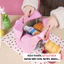 Túi Đựng Hộp Cơm Mang Đi Làm ENODA HOME, Túi Vải Giữ Nhiệt Đựng Cơm Họa Tiết Hoạt Hình Dễ Thương TUICOM004