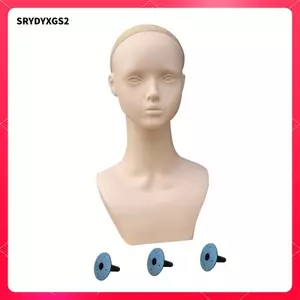 Đầu Mannequin Nữ Đầu Nữ Tạo Kiểu Phụ Kiện Làm Đẹp Đa Năng
