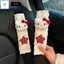 Vỏ dây an toàn ô tô Cartoon Kitty - Miếng đệm vai bảo vệ chống rối cho nội thất ô tô