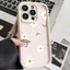 Ốp Lưng Hoa Cúc Trắng Cho Iphone 11 13 XR 12 13 14 15 16 Pro Max 7 Plus 8 Plus Vỏ Điện Thoại Di Động Nhiều Bước TPU Mềm Bảo Vệ Camera Silicon Chống Sốc Matte
