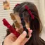 HFSHY Nữ Nhung Barrettes Kẹp Tóc Sang Trọng Lý Tưởng Cho Đuôi Ngựa Và Mặc Hàng Ngày VN