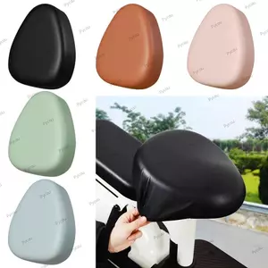 Vỏ bọc ghế xe điện PYCOU, Vỏ đệm chống nắng bằng da, Vỏ bọc ghế trước đa năng chống nước