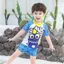 Size100-160 Đồ Bơi Cho Bé Trai Trẻ Em Hoạt Hình Trẻ Em Chia Bộ Bé Nhanh Khô Bơi Đi Biển