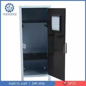 Tủ Bảo Quản Nhỏ Mini Locker Kim Loại Để Bàn Hộp Sắp Xếp Có Khóa An Toàn Cho Mỹ Phẩm Đồ Chơi Sưu Tập Thích Hợp Cho Bàn Làm Việc Phòng Ngủ Căn Hộ