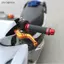Vỏ tay cầm xe máy 22-24mm Cao su chống trượt Hợp kim nhôm mềm mại tiện dụng cho người lái xe tay ga Đi xe đường dài ngoài trời Đẹp