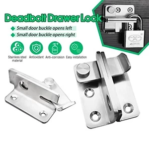 Chốt khóa cửa Hợp kim kẽm full ốc vít, then cửa bằng vật liệu thép chắc chắn và bền bỉ dày