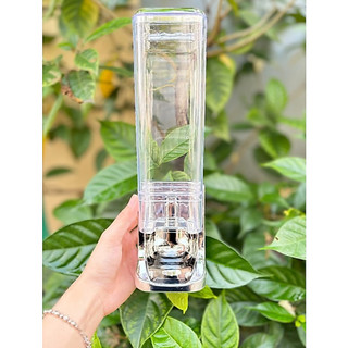AMZO_(HÀNG LOẠI 1) ỐNG ĐỰNG BÔNG TẨY TRANG/ HỘP ĐỰNG BÔNG TẨY TRANG NHỰA PS CAO CẤP (TẶNG KÈM MIẾNG DÁN TƯỜNG)