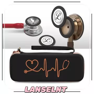 Ống nghe ILANSEL1, Hộp lưu trữ đa chức năng di động, Túi lưới chống nước cứng EVA cho Littmann Classic III