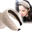 Băng đô vành rộng Mũ đội đầu Kẹp tóc Vỏ tóc trắng Băng đô nữ Dụng cụ tiện dụng Răng chống trượt ép tóc dành cho người lớn HJQL