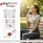 Bình Nước Ống Hút Đôi 580Ml Cho Học Sinh Cốc Nhựa Anh Đào Dễ Thương Nhẹ Chống Rò Rỉ Cho Trường Làm Việc Phòng Tập Gym VN