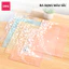 Túi Hồ Sơ A4 Deli - Túi Đựng Tài Liệu Clear Bag Học Tập Văn Phòng Dễ Sử Dụng Nhiều Màu Nút Bấm Lưu Trữ Đa Năng