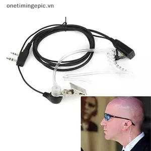 VFZ FBI Phong Cách Tai Nghe Tai Nghe Tai Nghe Mic An Ninh Đài Phát Thanh Walkie Talkie Pro 2 Pin OTE