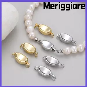 MERIGGIARE 4 Chiếc Khóa Đậu Khóa Chốt, Đồ Thủ Công DIY Trang Sức Làm Kết Nối Kẹp, Phụ Kiện Làm Đồ Trang Sức Đồng Sáng Tạo Thủ Công