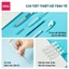 Combo 5/10/20 Bút Bi Deli EQ135P Mực Đen, A575 Ver Bút Bi Viết Siêu Mượt Siêu Trơn, Phù Hợp Cho Học Sinh, Văn Phòng